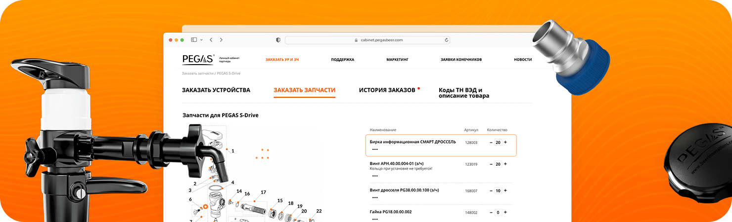 Как организовать обработку заказов от дилерской сети?